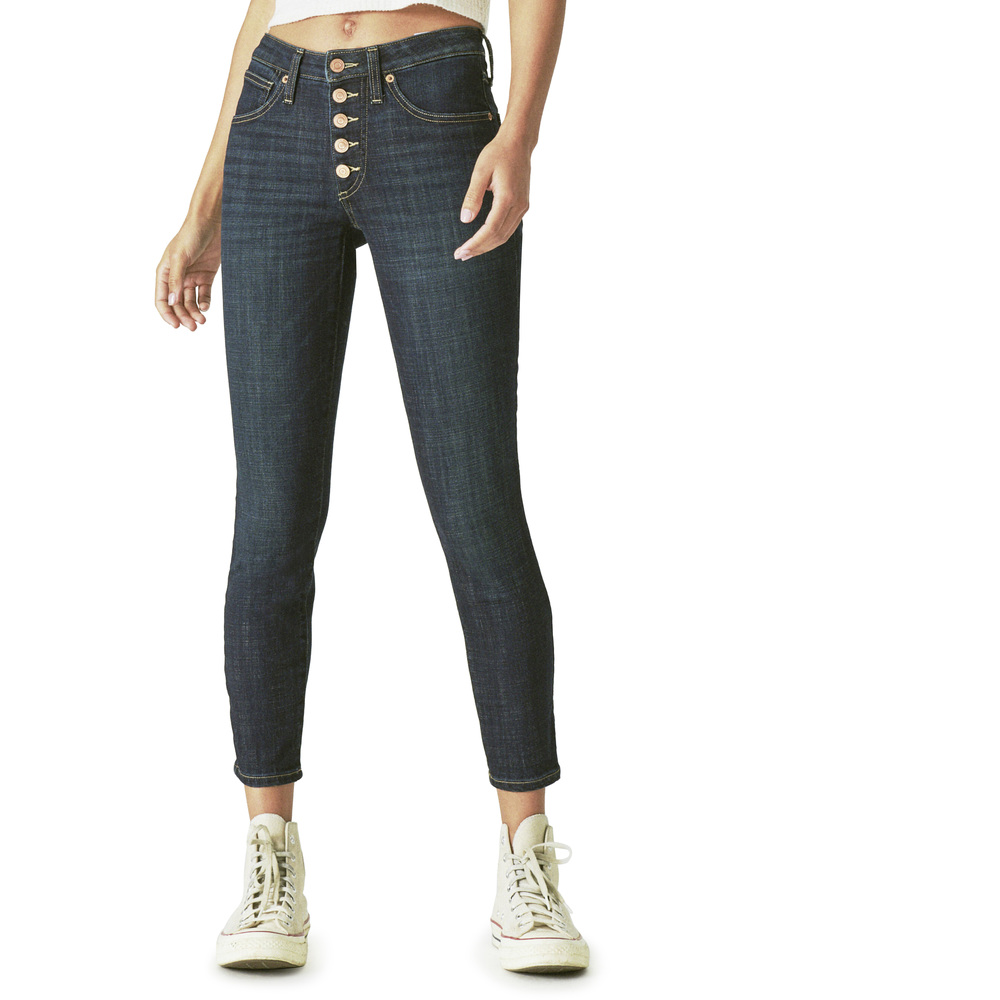 Lucky Brand Mid Rise Ava Skinny - Willow